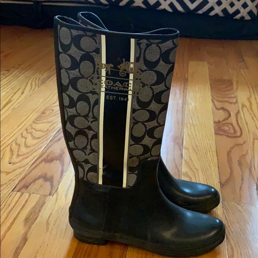 Coach Pammie Rain Boots